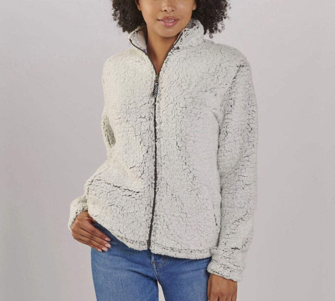 Boxercraft Full Zip Sherpa Jacket| Frosty Grey