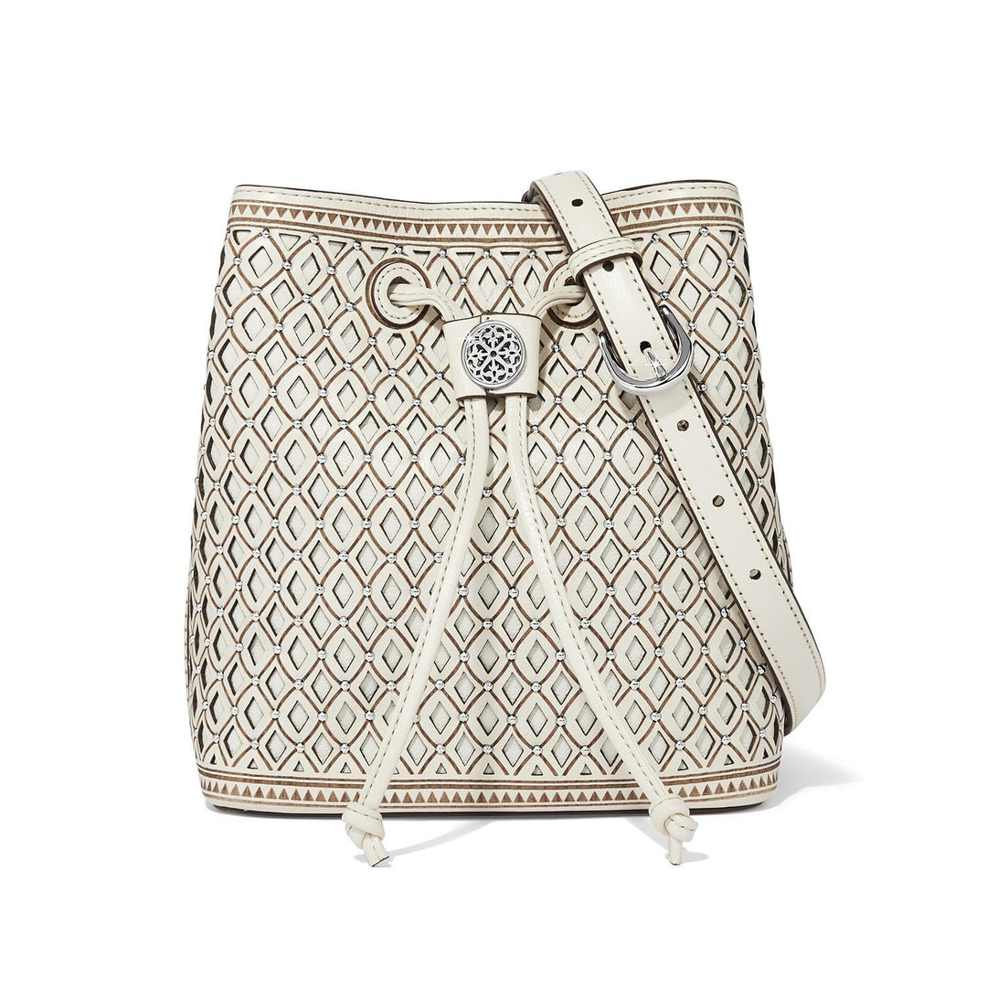 Brighton Ferrara Diamante Bucket | Shoe White