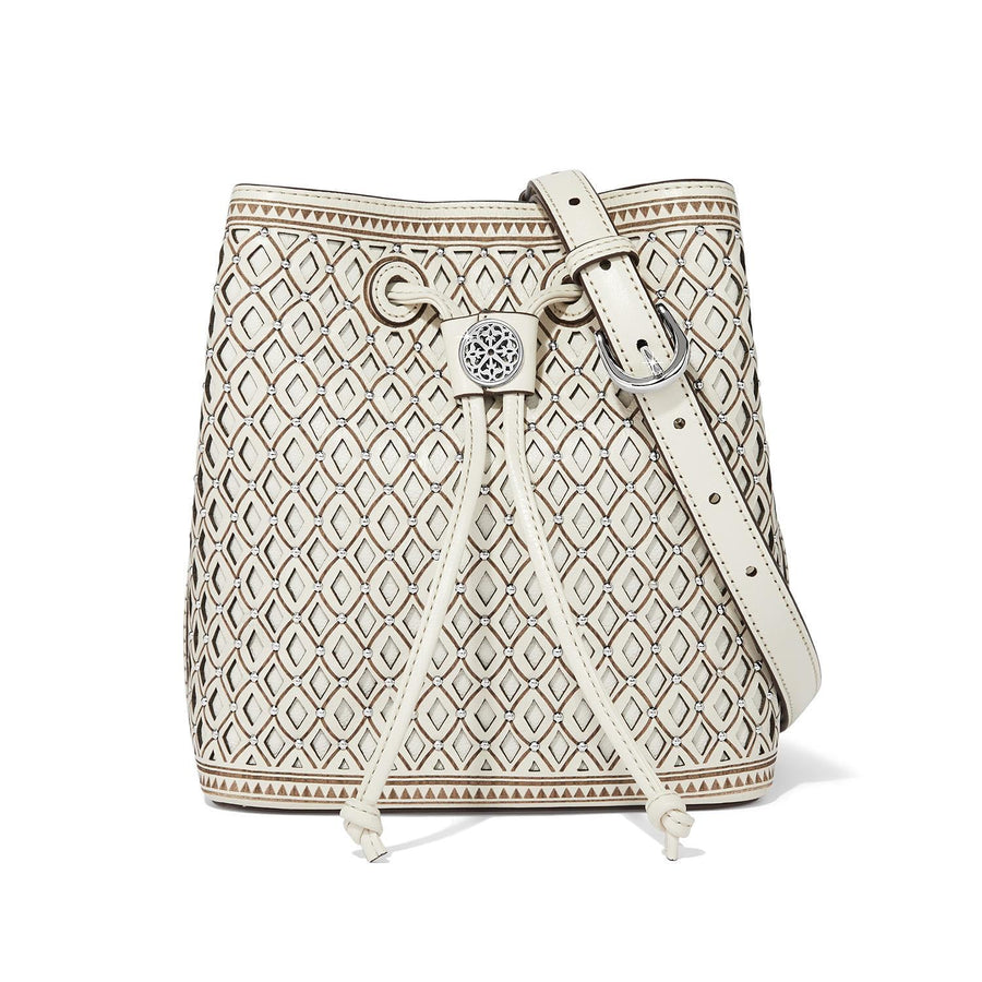 Brighton Ferrara Diamante Bucket | Shoe White