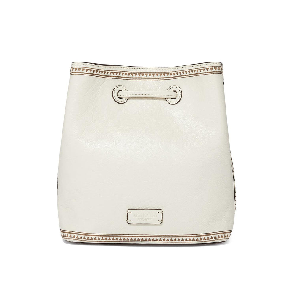 Brighton Ferrara Diamante Bucket | Shoe White