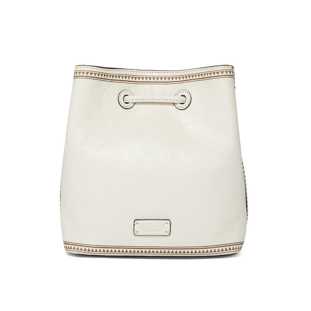 Brighton Ferrara Diamante Bucket | Shoe White