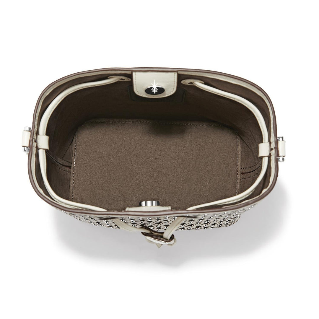 Brighton Ferrara Diamante Bucket | Shoe White