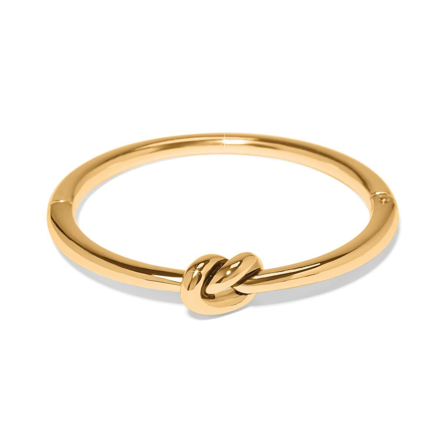 Brighton Interlok Single Knot Hinged Bangle Brighton Interlok Single Knot Hinged Bangle