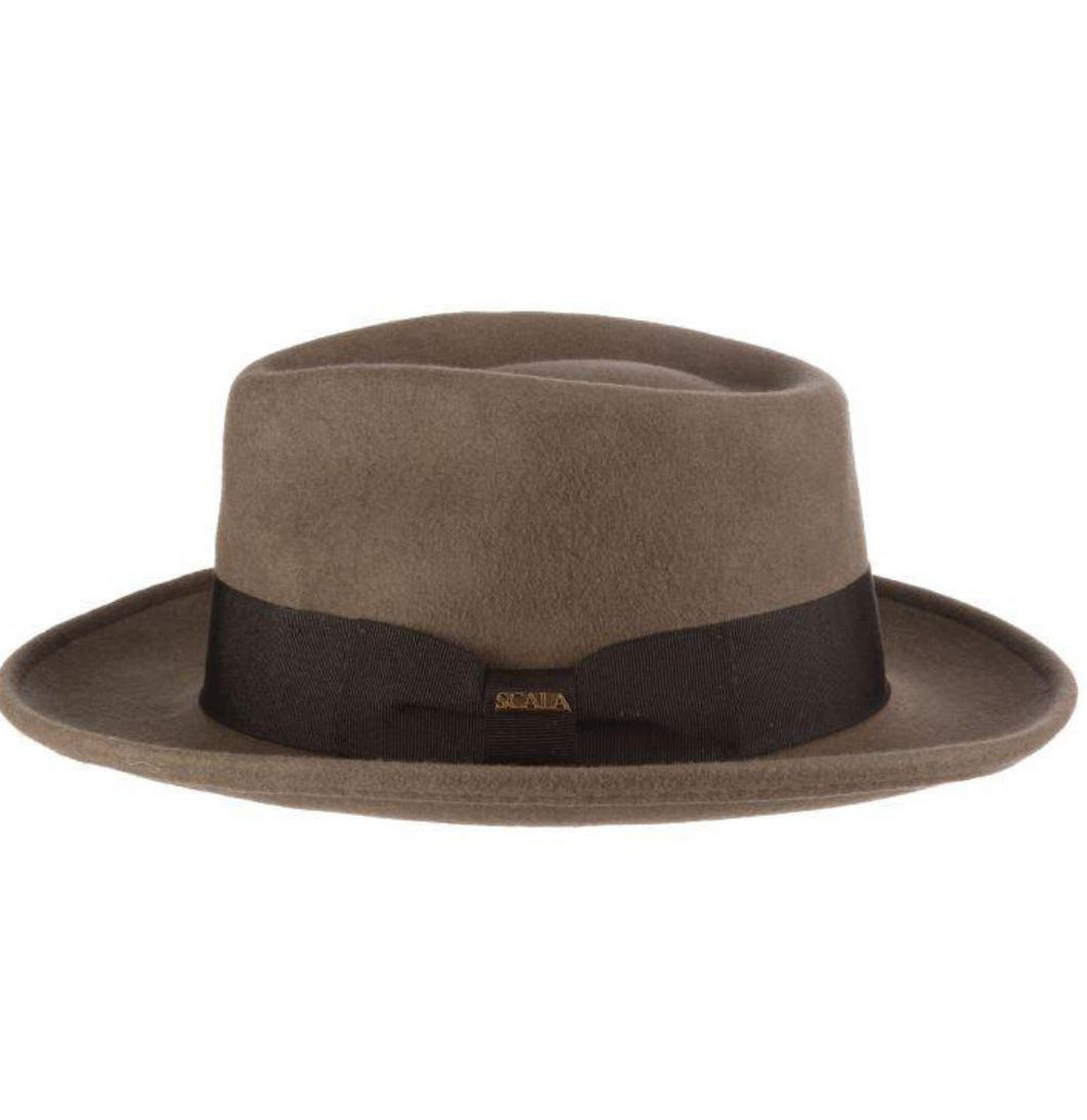 Bristol Wool Felt Fedora | Grey Bristol Wool Felt Fedora | Grey
