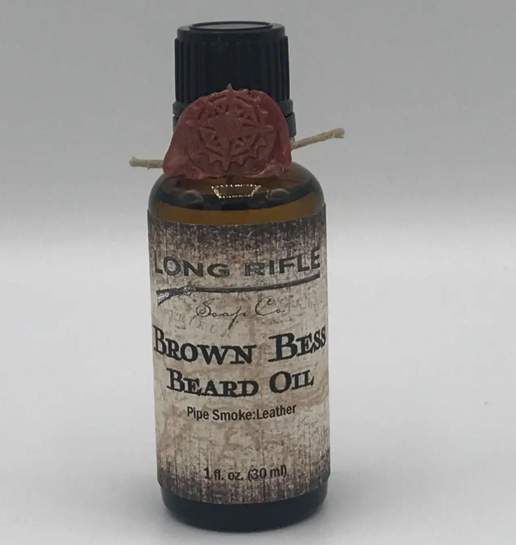 Long Rifle Soap Company Beard Oil Brown Bess