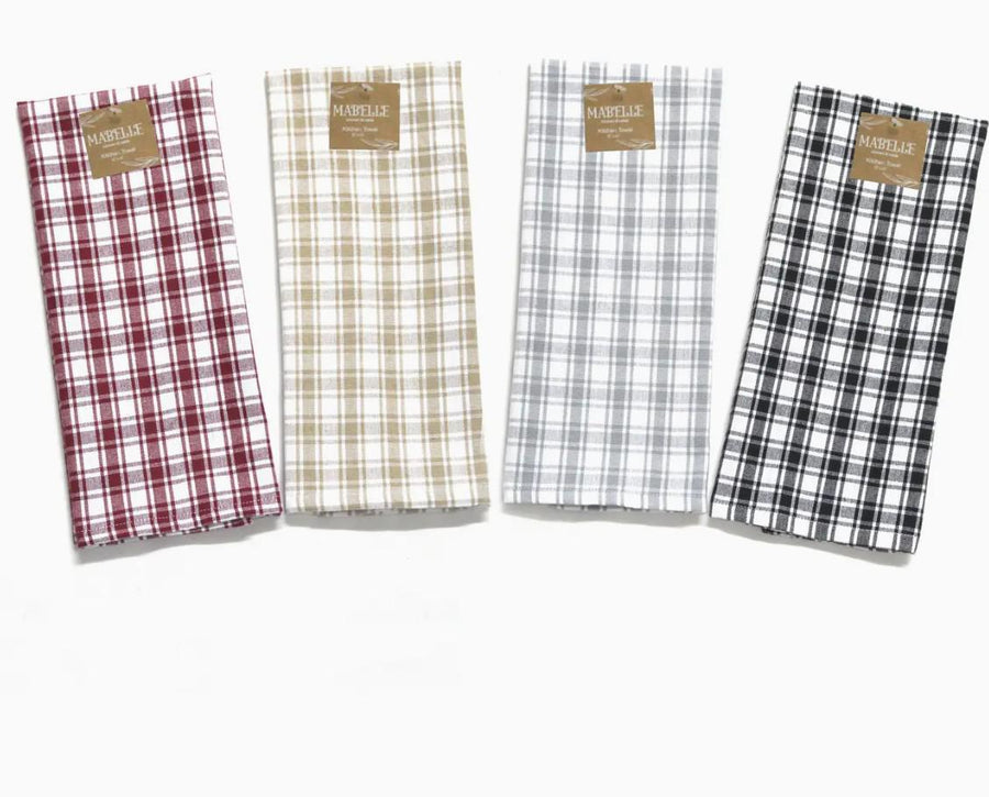 Buffalo Plaid Woven Kitchen Towel – 100% Cotton Buffalo Plaid Woven Kitchen Towel – 100% Cotton