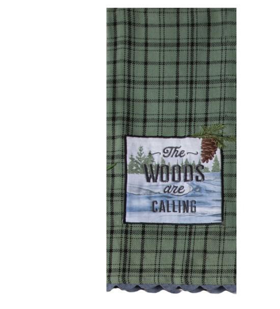 Cabin Life Tea Towel Cabin Life Tea Towel