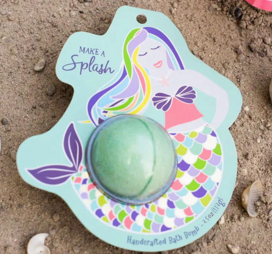 Cait & Co.  Make A Splash Mermaid Clamshell Bath Bomb