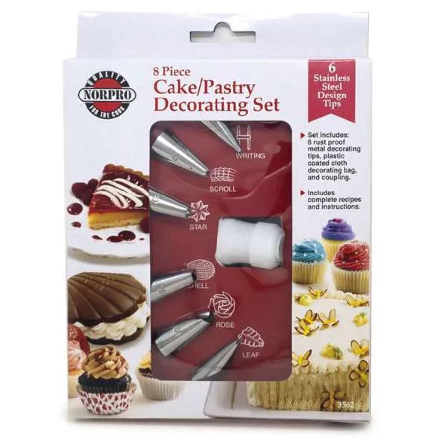 Cake Decorating Icing Set 8 Piece