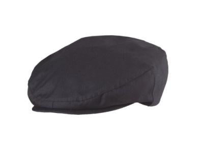 Cambridge Cotton Blend Ivy Cap | Black