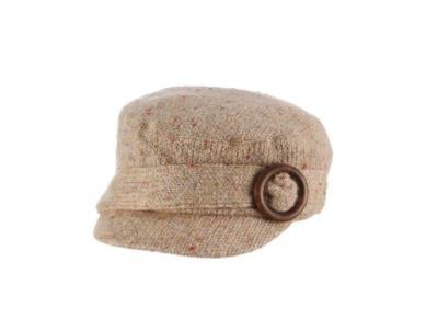 Women's Fleece Lined Cadet Cap | Tessie Camel