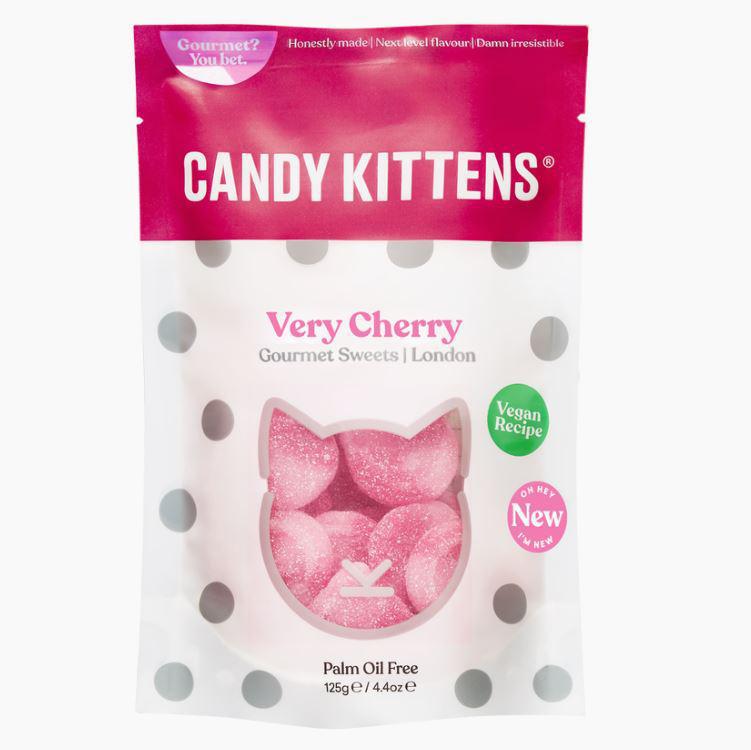 Candy Kittens Gourmet Vegan Gummy Sweets |Very Cherry Candy Kittens Gourmet Vegan Gummy Sweets |Very Cherry