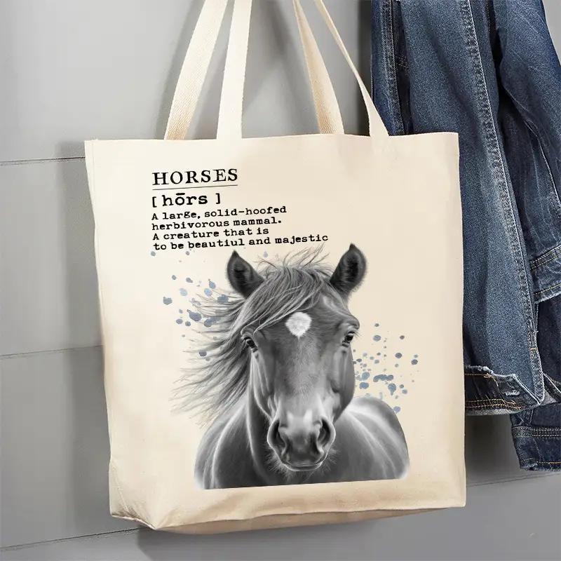 Canvas Tote Bag | Definition of A Horse Canvas Tote Bag | Definition of A Horse