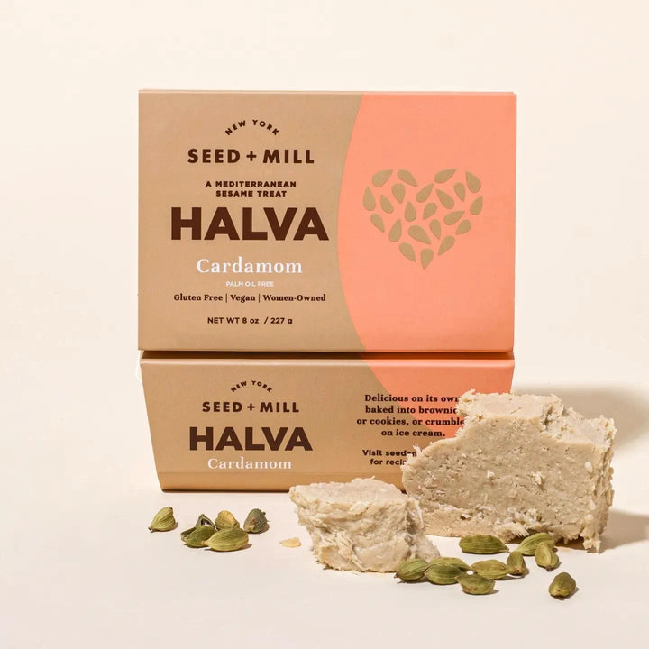 Seed + Mill Halva Kosher Sesame Candy Cardamom Seed + Mill Halva Kosher Sesame Candy
