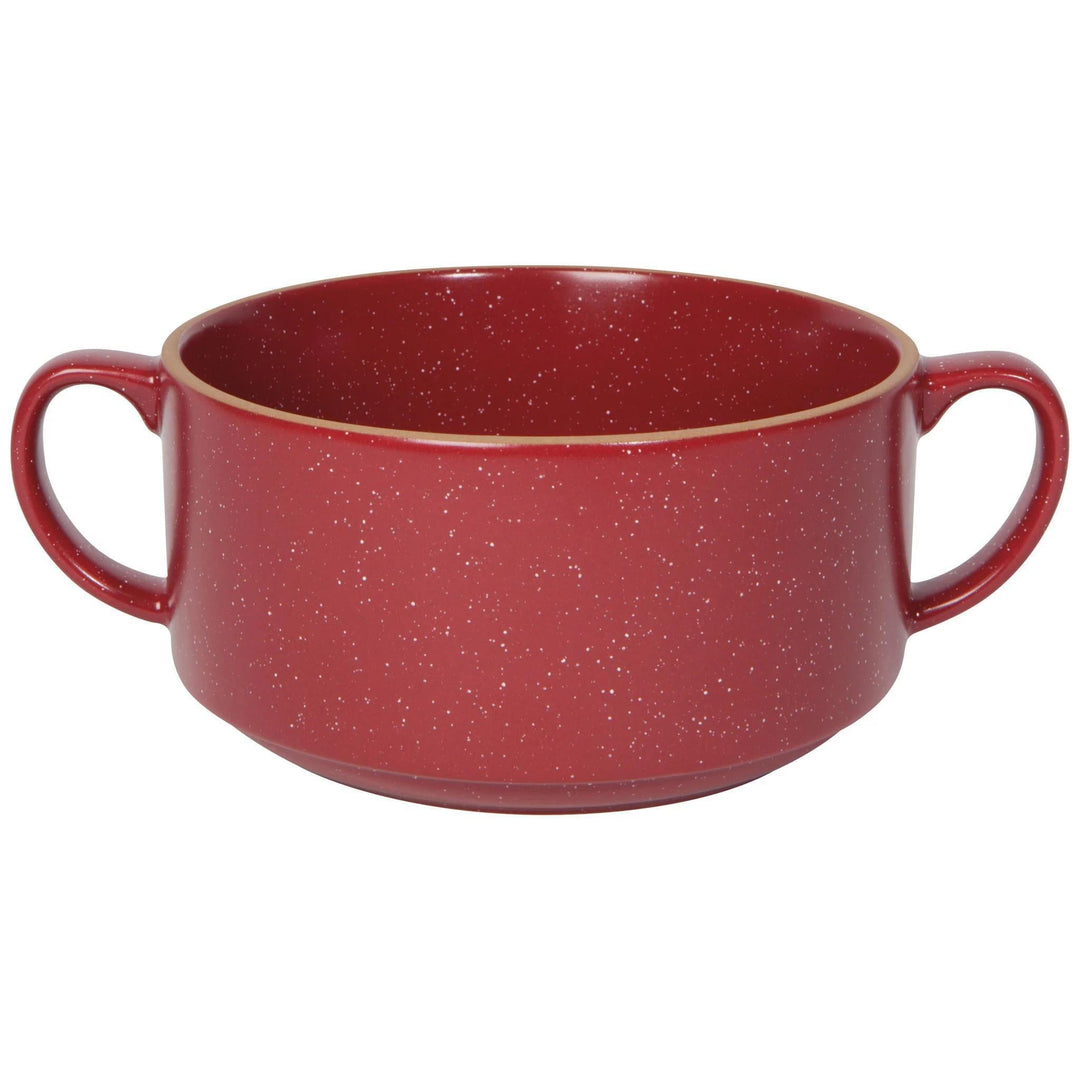 Stackable Soup Bowl Carmine Red