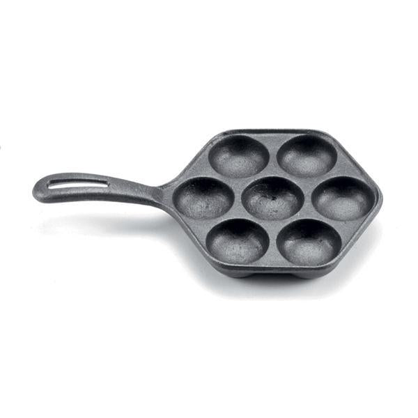 Cast Iron Aebleskiver Pan