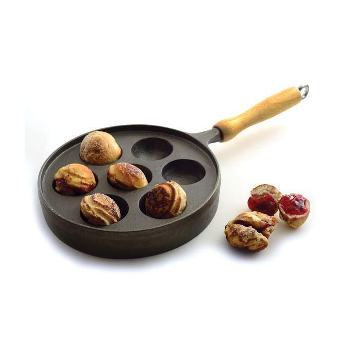 Cast Iron Aebleskiver Pan / Filled Pancake Pan Cast Iron Aebleskiver Pan / Filled Pancake Pan
