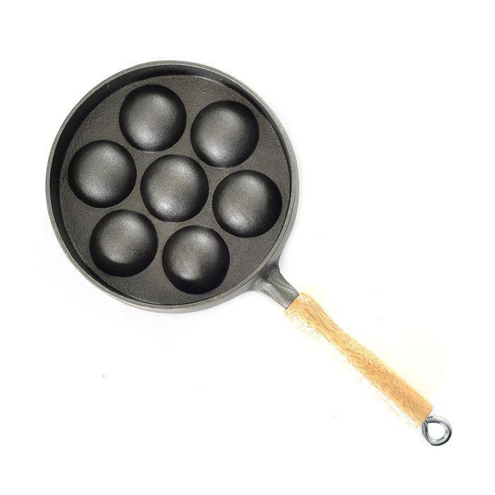 Cast Iron Aebleskiver Pan / Filled Pancake Pan Cast Iron Aebleskiver Pan / Filled Pancake Pan