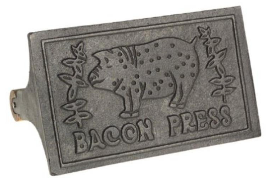 Cast Iron Grill & Bacon Press Cast Iron Grill & Bacon Press