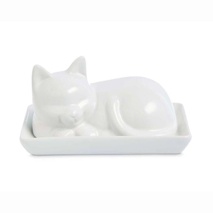 Cat Butter Dish with Lid Cat Butter Dish with Lid