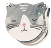 Cat Coaster Set Meow