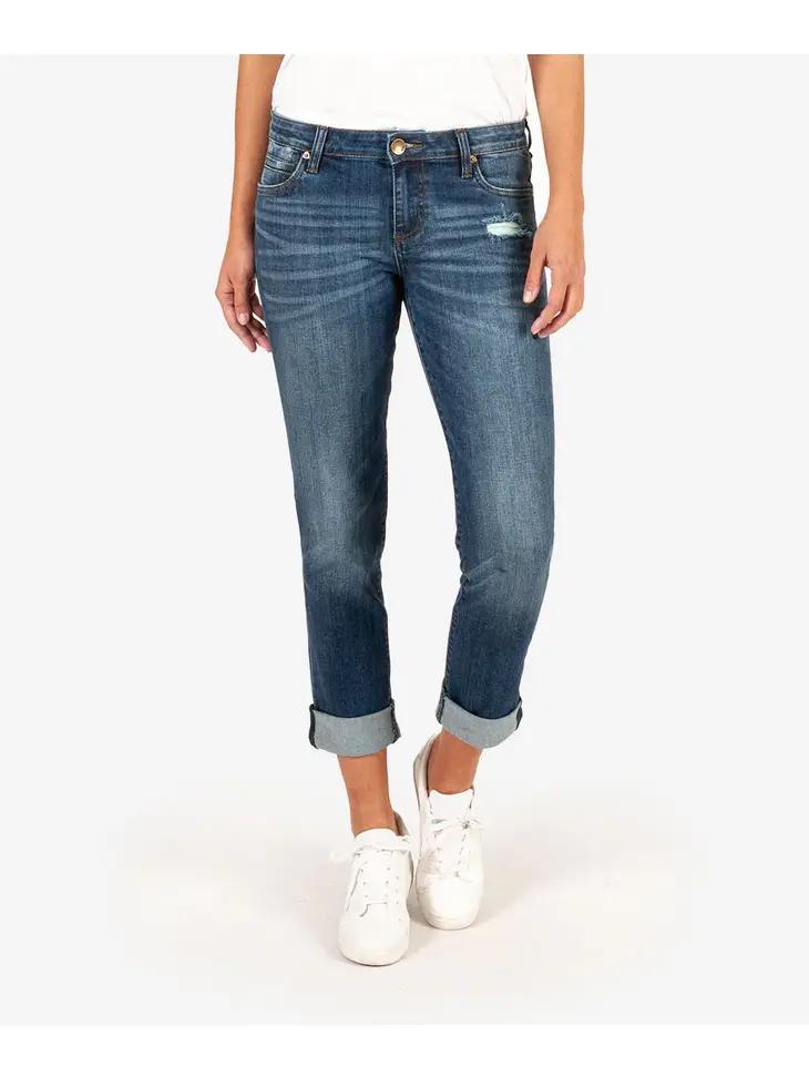 Catherine Boyfriend Doubtless Medium Base Wash Denim Jeans