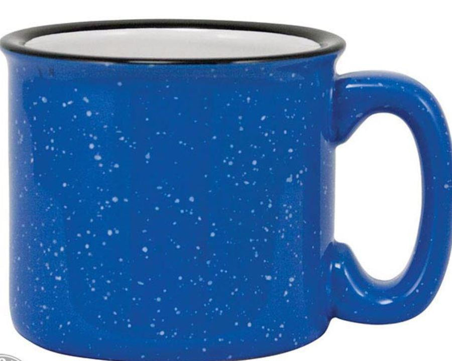 Ceramic Campfire Mug | Ocean Blue Ceramic Campfire Mug | Ocean Blue
