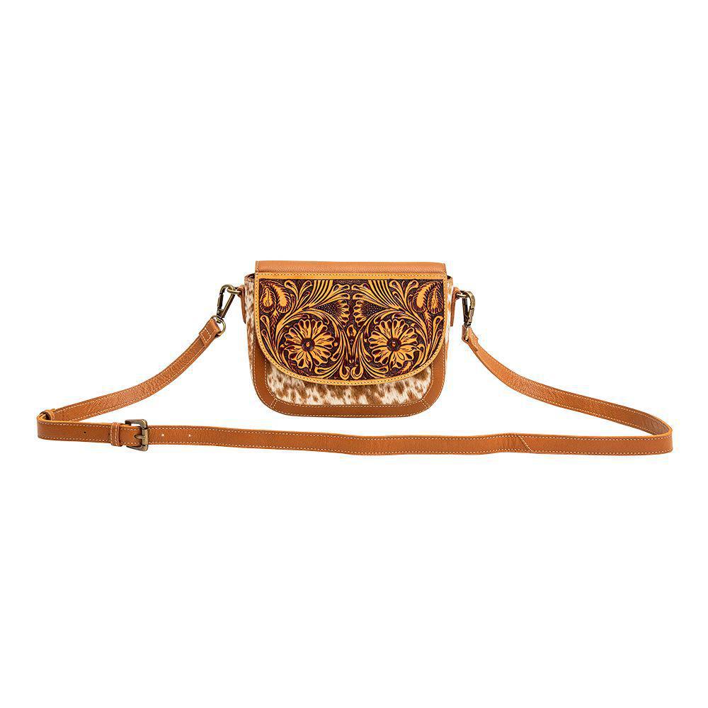 Chaithra Hand-Tooled Bag