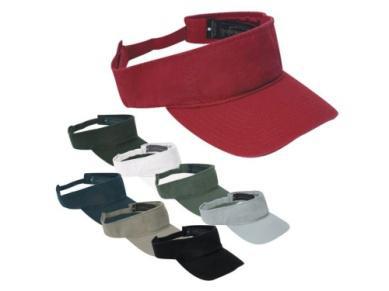 Champlain Garment Washed Twill Visor | Fashion Colors