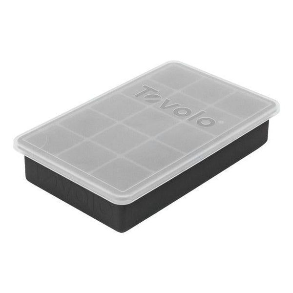Perfect Ice Cube Tray with Lid Charcoal