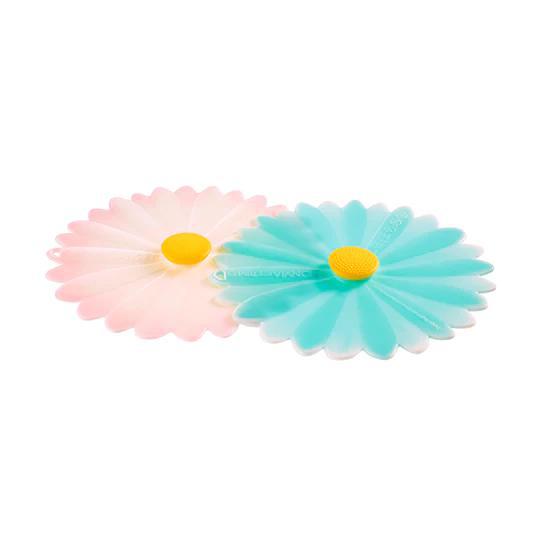 Charles Viancin Daisy Drink Covers Set of Two Charles Viancin Daisy Drink Covers Set of Two