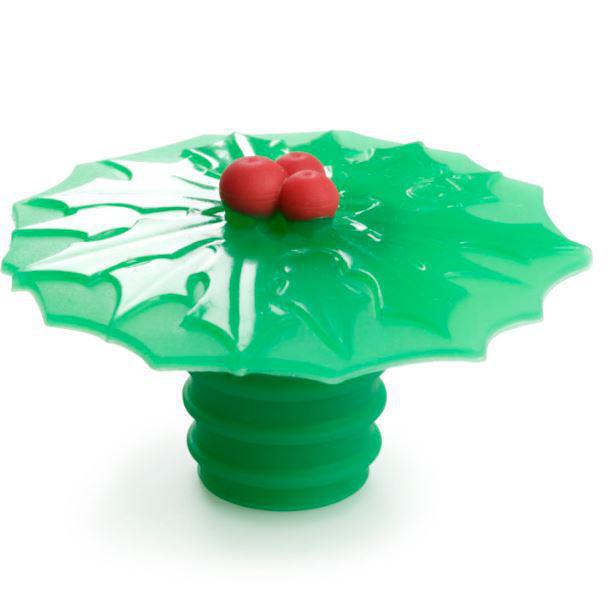 Charles Viancin Silicone Bottle Stopper | Christmas Winter