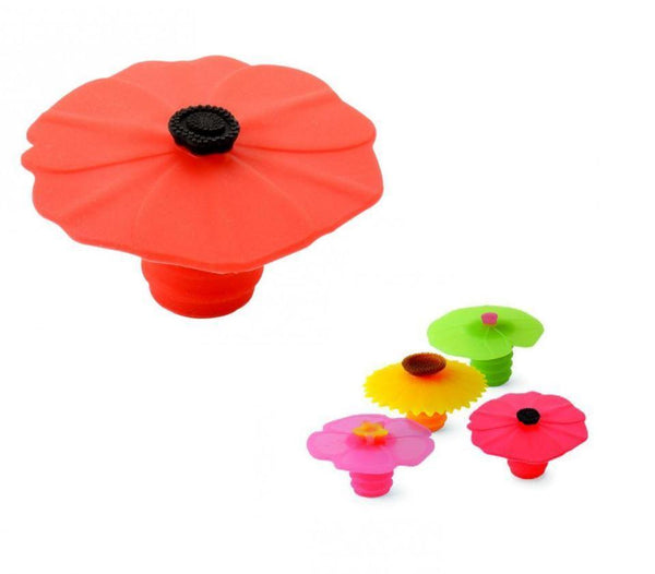 Charles Viancin Silicone Flower Bottle Stopper