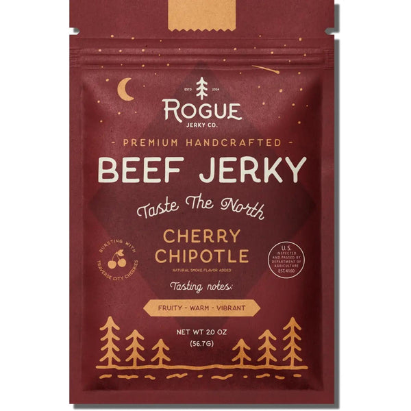 Rogue Jerky Co. Cherry Chipotle Beef Jerky Rogue Jerky Co.