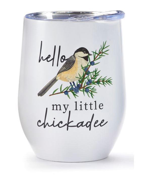 Chicadee Wine Tumbler Chicadee Wine Tumbler