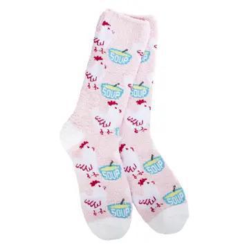World's Softest Holiday Feather Crew Chicken Soup World's Softest Holiday Feather Crew