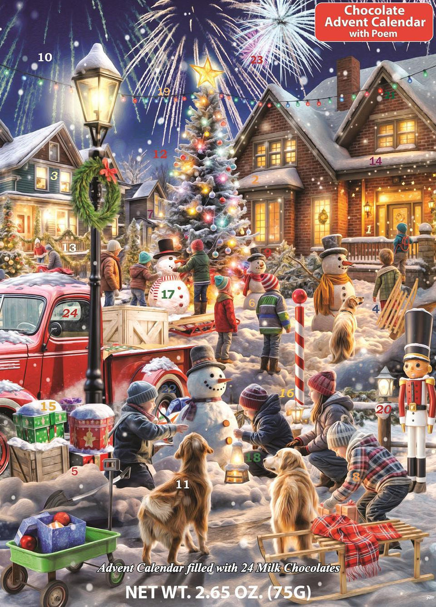 Chocolate Advent Calendar | Snowman Contest Chocolate Advent Calendar | Snowman Contest