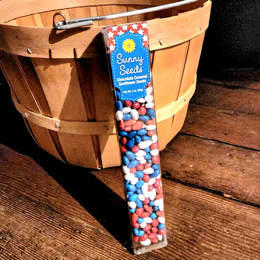 Chocolate Covered Sunflower Sunny Seeds | Patriotic Chocolate Covered Sunflower Sunny Seeds | Patriotic