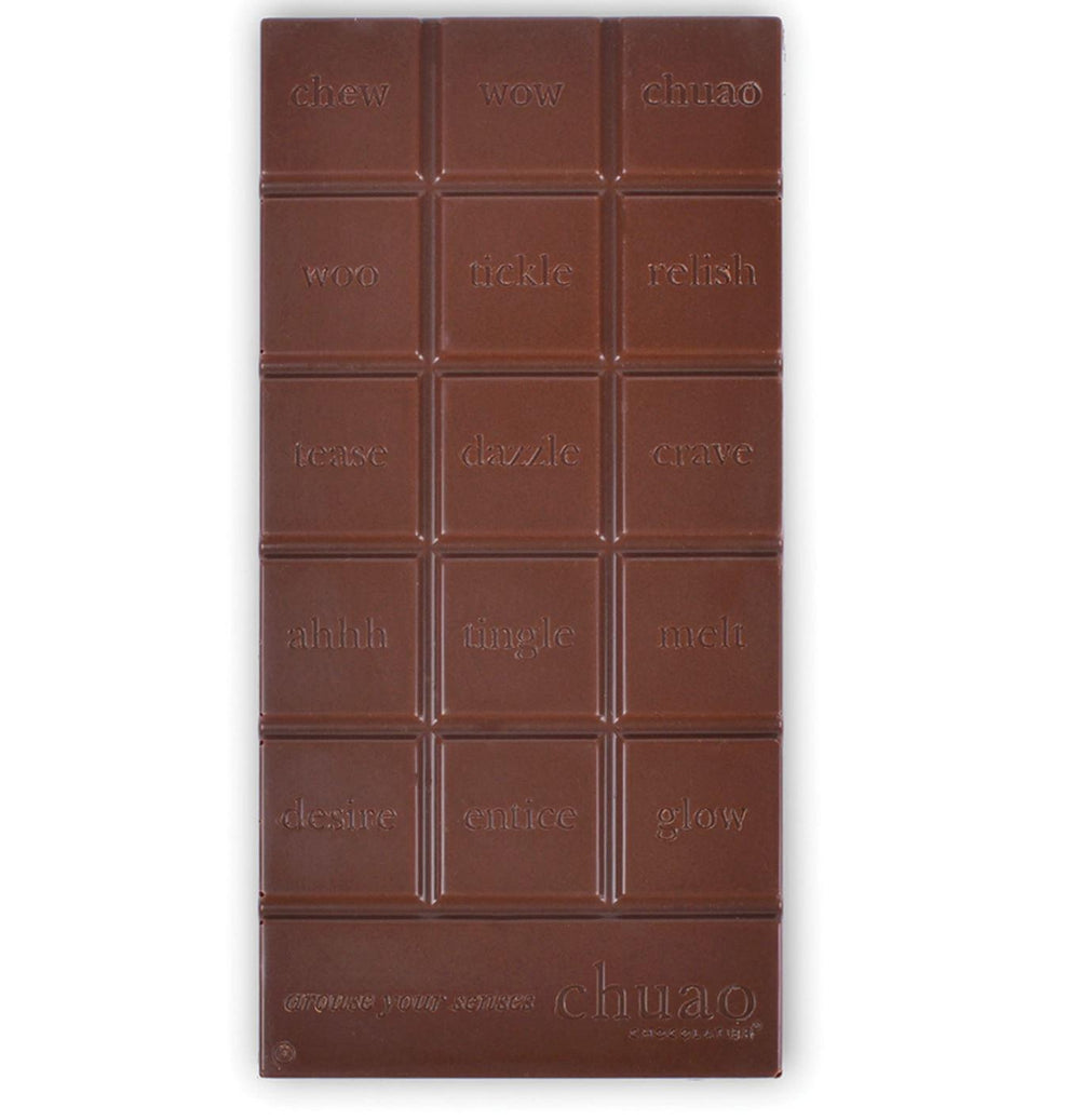 Chuao Chocolatier | Baconluxious with Plant-Based Bacon Chocolate Bar Chuao Chocolatier | Baconluxious with Plant-Based Bacon Chocolate Bar