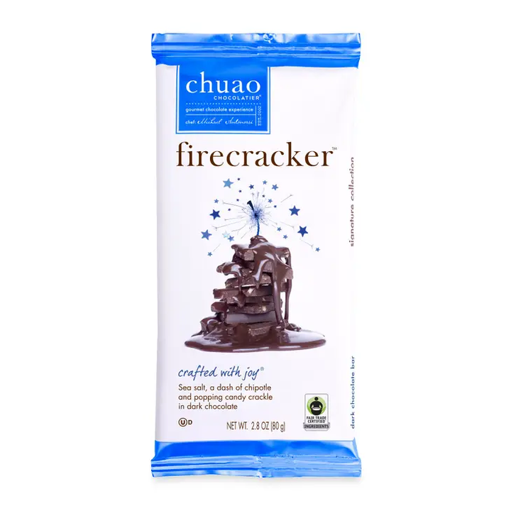 Chuao Chocolatier Chocolate Bar | Firecracker Chuao Chocolatier Chocolate Bar | Firecracker