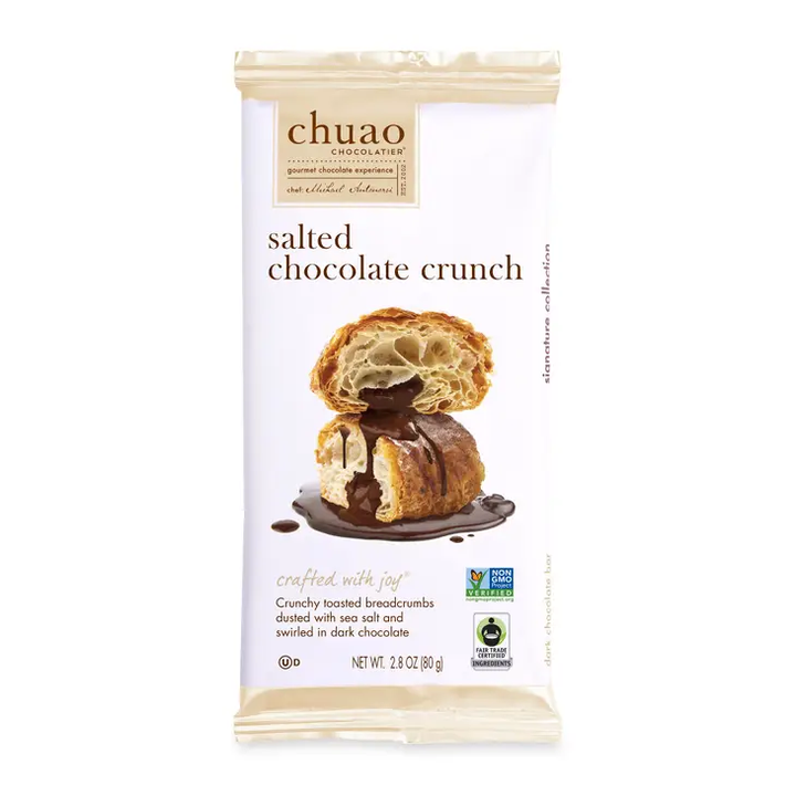Chuao Chocolatier Chocolate Bar | Salted Chocolate Crunch Chuao Chocolatier Chocolate Bar | Salted Chocolate Crunch