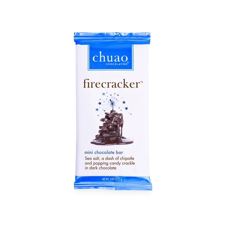 Chuao Chocolatier Chocolate Mini Bar | Firecracker Chuao Chocolatier Chocolate Mini Bar | Firecracker
