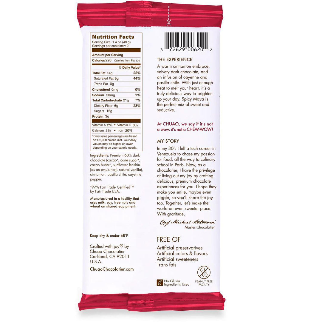 Chuao Chocolatier | Spicy Maya Chocolate Bar Chuao Chocolatier | Spicy Maya Chocolate Bar