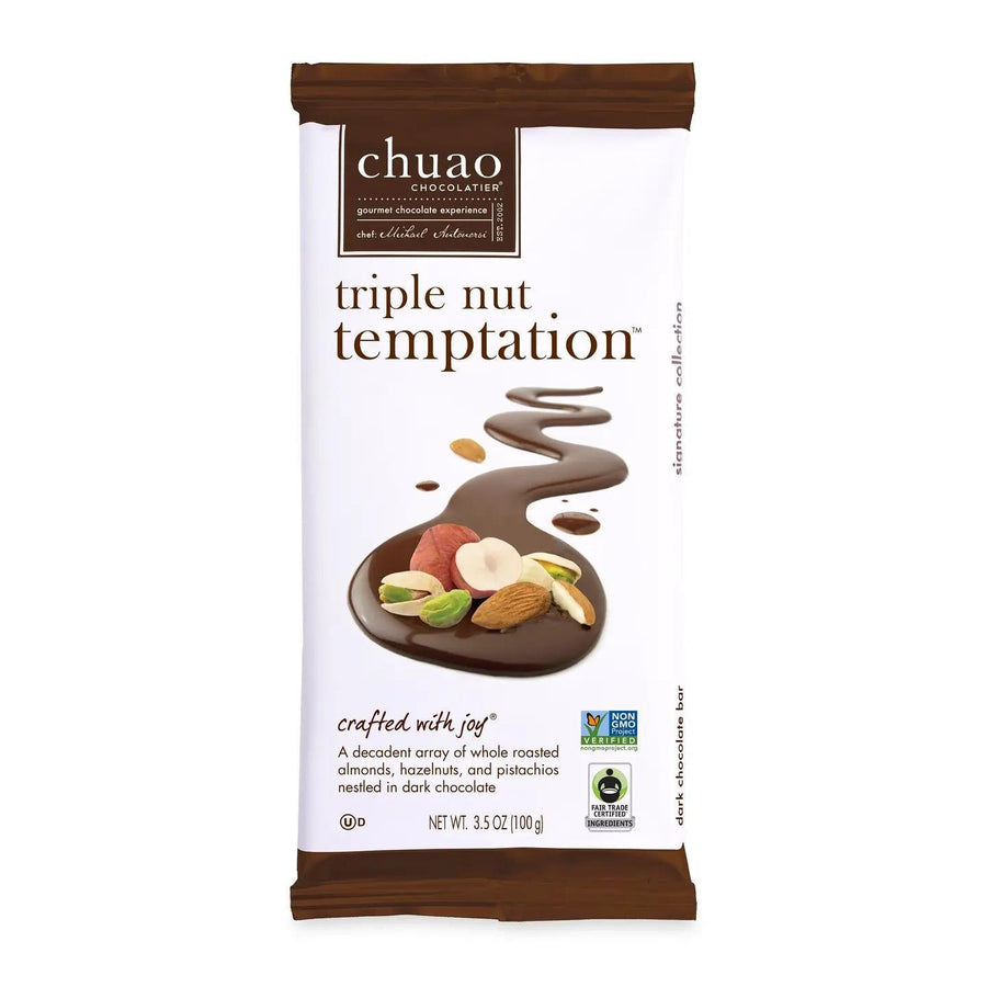 Chuao Chocolatier | Triple Nut Temptation872629001825 Chuao Chocolatier | Triple Nut Temptation872629001825