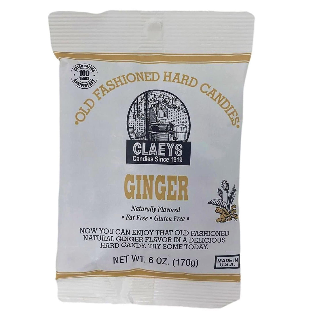 Claeys Old Fashioned Hard Candy | Ginger Claeys Old Fashioned Hard Candy | Ginger