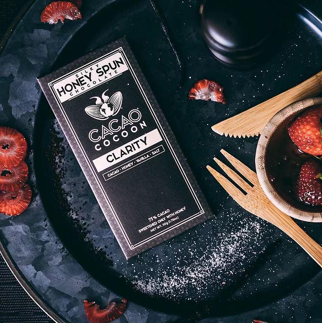 Cacao Cocoon Silky Honey Spun Chocolate Clarity Cacao Cocoon Silky Honey Spun Chocolate