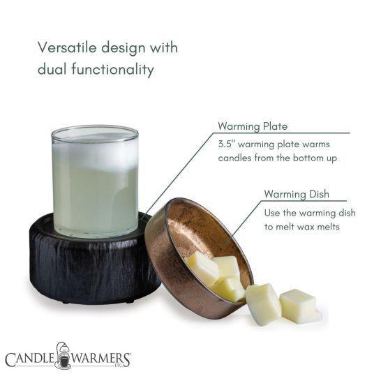 Classic 2-In-1 Fragrance Warmer | Primitive Black Classic 2-In-1 Fragrance Warmer | Primitive Black