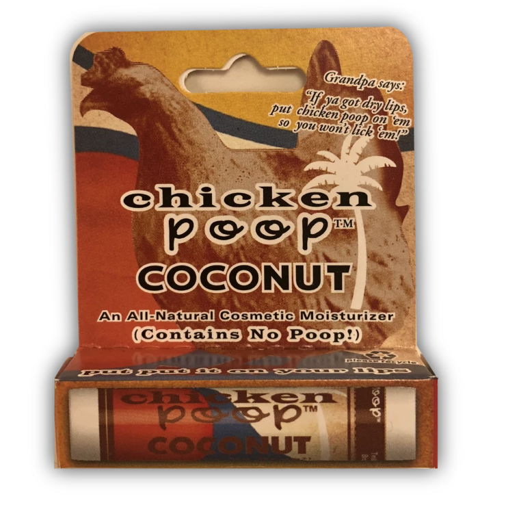 Chicken Poop Lip Junk Coconut Chicken Poop Lip Junk