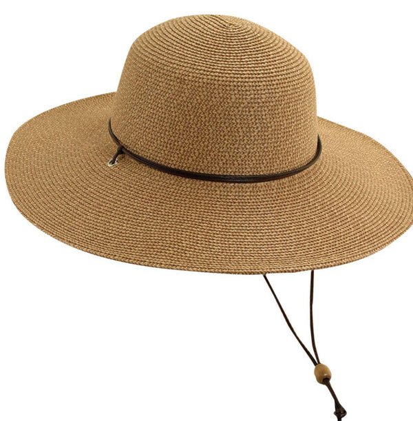 Cleo Ladies Summer Sun Hat Coffee