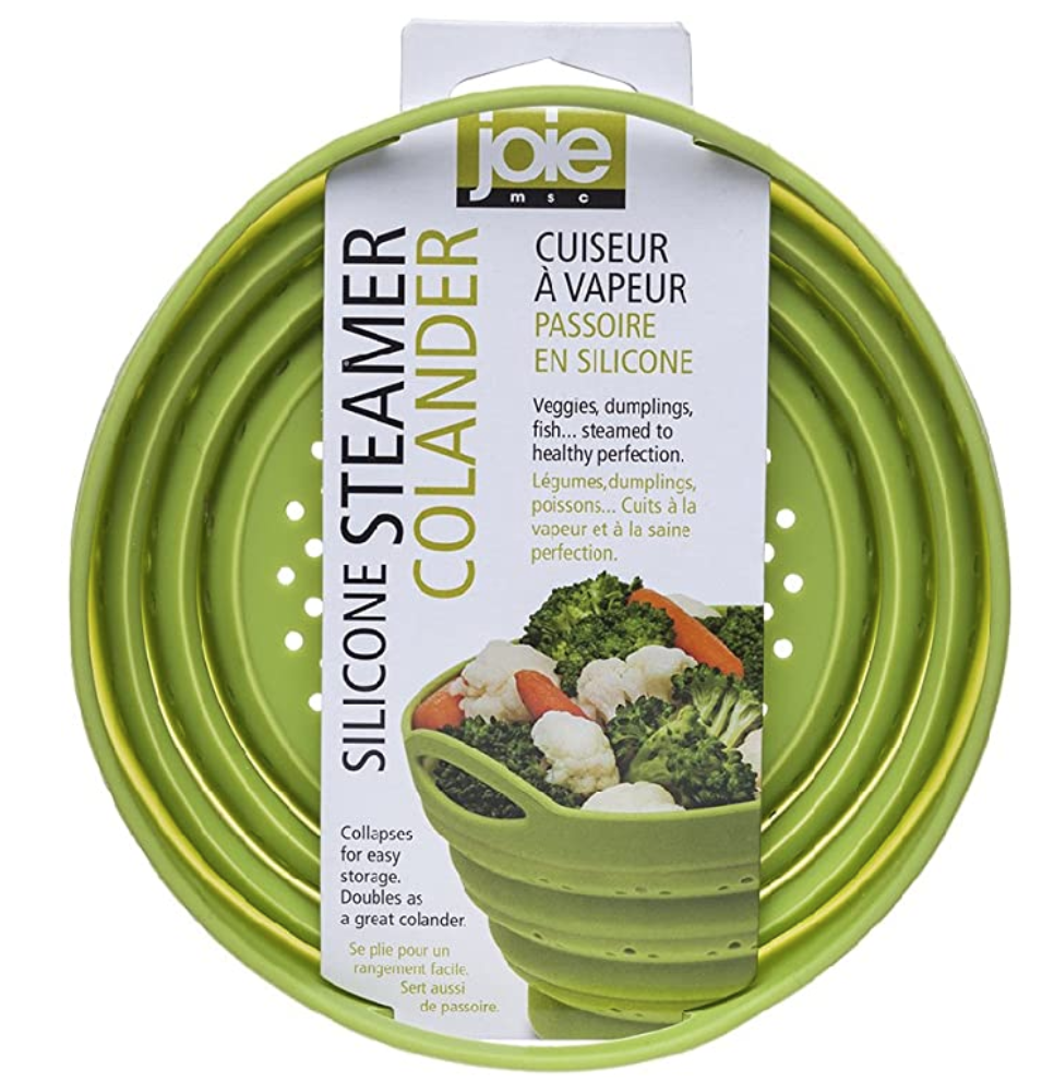 Collapsible Silicone Steamer Colander Collapsible Silicone Steamer Colander